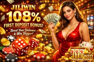Jiliwin 108% First Deposit Bonus